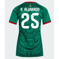 Stroje piłkarskie Meksyk Roberto Alvarado #25 Koszulka Podstawowej dla damskie MŚ 2026 Krótki Rękaw